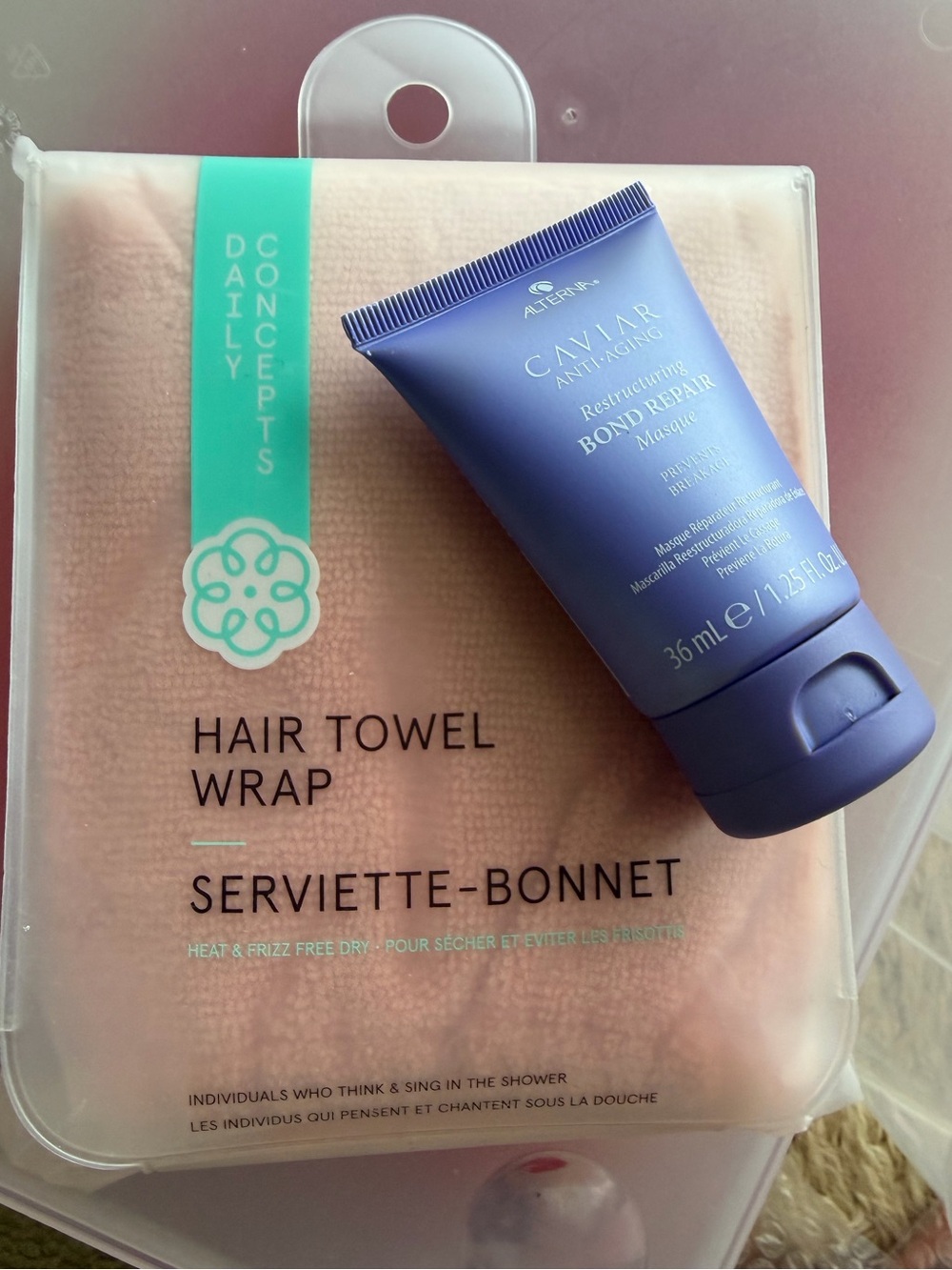 Caviar Restructuring Bond Repair Masque & Hair Towel